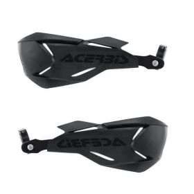 ACERBIS X-Factory Geschlossene Handguards Schwarz und Montagesatz