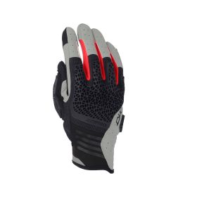 Guanti Motocross Enduro ACERBIS CE CROSSOVER Omologati Grigio Chiaro