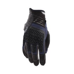 Guanti Motocross Enduro ACERBIS CE CROSSOVER Omologati Blu Grigio