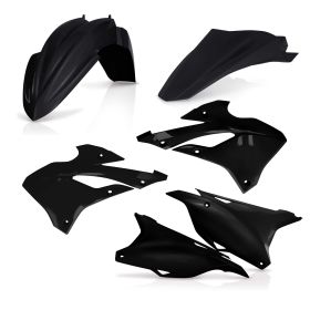 Kit carene 6 pezzi ACERBIS nero per KAWASAKI