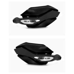 ACERBIS Argon Closed Handguards Black for Aprilia/Benelli/Moto Guzzi/Honda/QJ