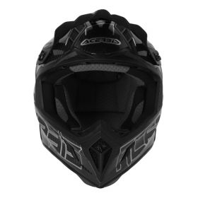 Motocross-Helm ACERBIS Steel Carbon 22.06 Schwarzgrau