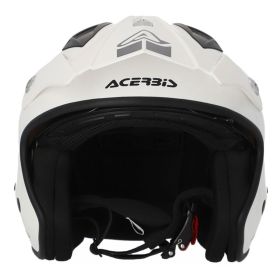 Jet Helm ACERBIS Jet Aria 22.06 Glänzendes Weiß