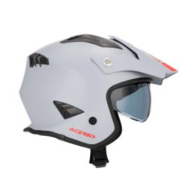 Jet Helm ACERBIS Jet Aria 22.06 Matthellgrau