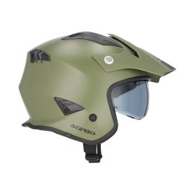 Jet Helm ACERBIS Jet Aria 22.06 Matt Militärgrün
