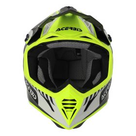 Casco Motocross ACERBIS X-Track Mips 22.06 Giallo Fluo Nero