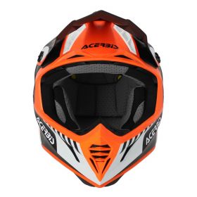Casco Motocross ACERBIS X-Track Mips 22.06 Nero Arancio Fluo