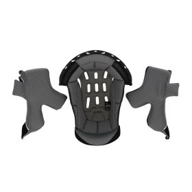 Schwarzes/Graues ACERBIS Innenfutter für X-TRACK Helm 22-06 Größe M
