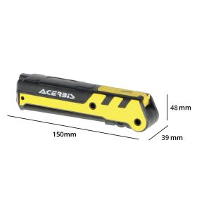 ACERBIS FLAME WORK LIGHT NERO/GIALLO