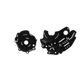 ACERBIS Schwarze Kupplungs- und Zündabdeckungen X-Power für YAMAHA