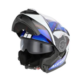 Modular Helm ACERBIS Serel 22.06 Blauweiß glänzend