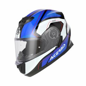 Modular Helm ACERBIS Serel 22.06 Blauweiß glänzend