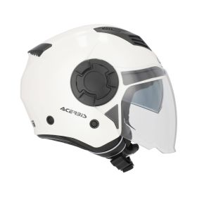 Jet Helm ACERBIS Jet Vento Glänzendes Weiß