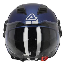 Jet Helm ACERBIS Jet Vento Mattblau
