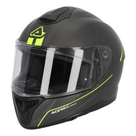 Full Face Helmet ACERBIS Tarmak 22.06 Carbon Black Fluo Yellow
