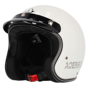 Jet Helm ACERBIS Skodela 22.06 Glänzendes Weiß