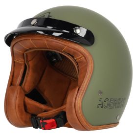 Jet Helm ACERBIS Skodela 22.06 Matt Militärgrün