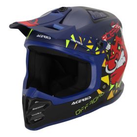 Cross Child Helmet ACERBIS Profile Junior Blue Black