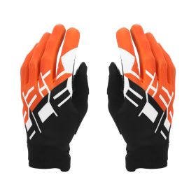 Motocross Enduro Gloves ACERBIS MX LINEAR Orange Black