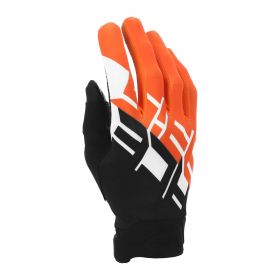 Motocross Enduro Gloves ACERBIS MX LINEAR Orange Black