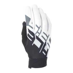 Motocross Enduro Gloves ACERBIS MX LINEAR White Black