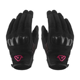 Women Motorcycle Gloves ACERBIS CE RAMSEY MY VENTED LADY Approved Black Pink