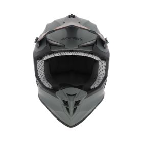 Motocross-Helm ACERBIS Linear 22.06 Solid Matt Gray