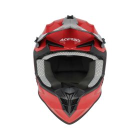 Casco Motocross ACERBIS Linear 22.06 Solid Rosso Lucido