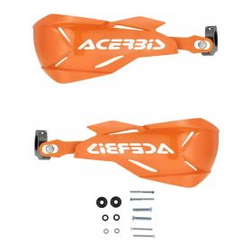 Garde-mains fermés X-FACTORY Orange pour Honda Transalp XL 750