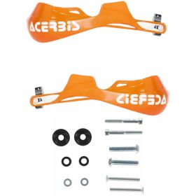 ACERBIS Rally Pro Closed Handguards Orange and Mounting Kit