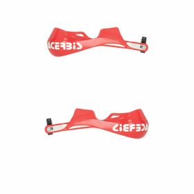 ACERBIS Rally Pro Garde-mains fermés rouges et kit de montage