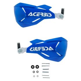 Kit paramani chiusi ACERBIS X-Factory blu/bianchi e kit di montaggio