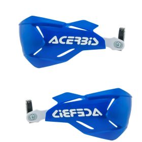 Kit paramani chiusi ACERBIS X-Factory blu/bianchi e kit di montaggio