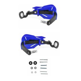 ACERBIS X-Factory Bleu/Noir Garde-mains Fermés et Kit de Montage