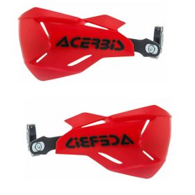 Kit paramani chiusi ACERBIS X-Factory rossi/neri e kit di montaggio