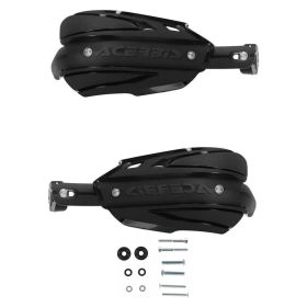 ACERBIS Endurance-X Schwarze Geschlossene Handprotektoren Kit und Montagesatz