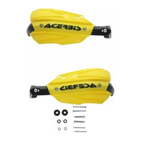 ACERBIS Endurance-X Geschlossene Handguards Gelb/Schwarz und Montagesatz
