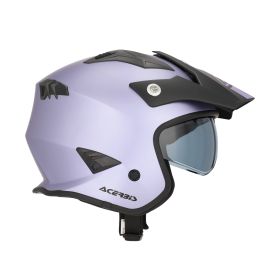 Jet Helm ACERBIS Jet Aria Metallic Mattlila