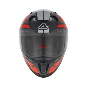 Casco Integrale ACERBIS X-Way Graphic Arancio Grigio Nero Lucido