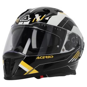 Full Face Helmet ACERBIS X-Way Black White Yellow