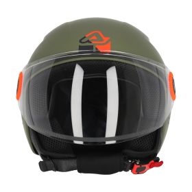 Jet Helm ACERBIS Jet Brezza Matt Militärgrün