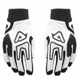 ACERBIS ENDURO RACE Motocross-Handschuhe Schwarz Weiß