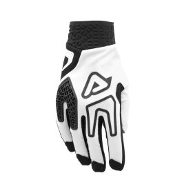 ACERBIS ENDURO RACE Motocross-Handschuhe Schwarz Weiß