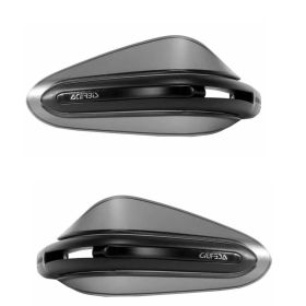 ACERBIS Dual Road Geschlossene Handguards Schwarz und Montagesatz