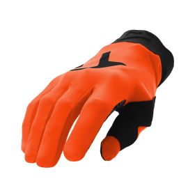 Guanti Motocross Bambino ACERBIS MX LINEAR 2.0 KID Arancio Nero