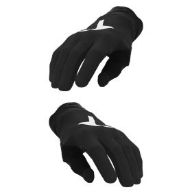 ACERBIS MX LINEAR 2.0 KID Black White Motocross Gloves for Kids