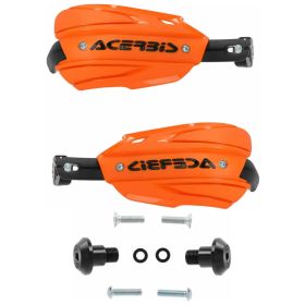 ACERBIS Endurance-X Orange/Black Geschlossene Handguards Kit und Montageset