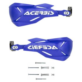 Garde-mains fermés X-FACTORY bleus pour Kove 450 Rally
