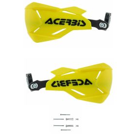 Kit paramani chiusi ACERBIS X-Factory gialli/neri e kit di montaggio