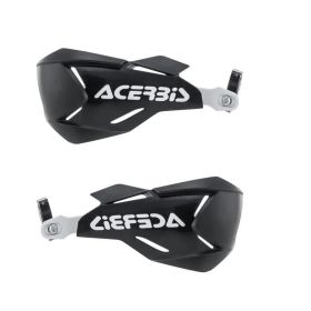 ACERBIS X-Factory closed handguards black/white and mounting kit